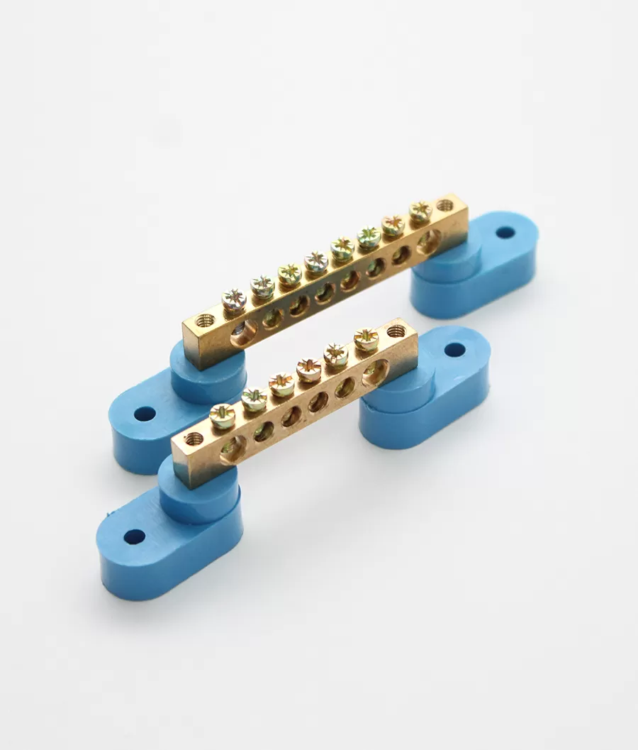 Earthing Brass Bar with Rounde