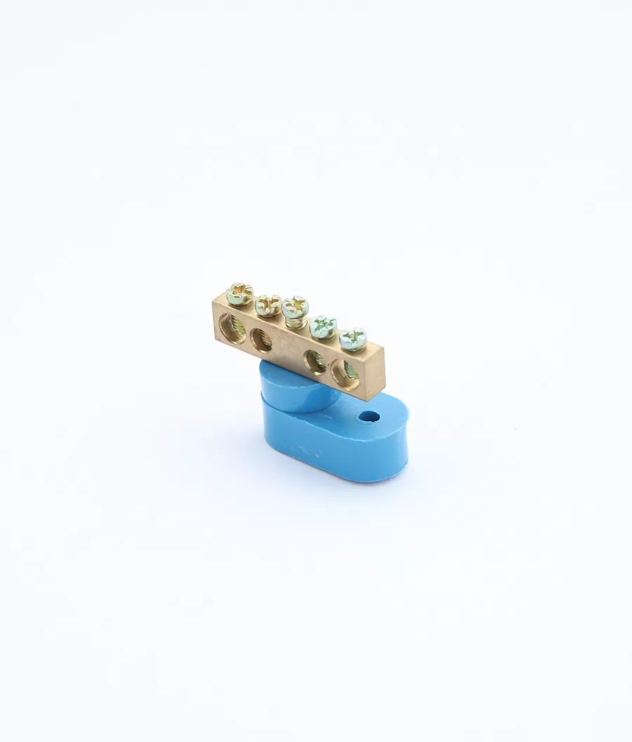 Earthing Brass Bar with 1 Hold