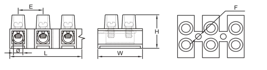 H Type Terminal Block- PA(pic2)