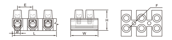 V Type Terminal block- PE(pic2)